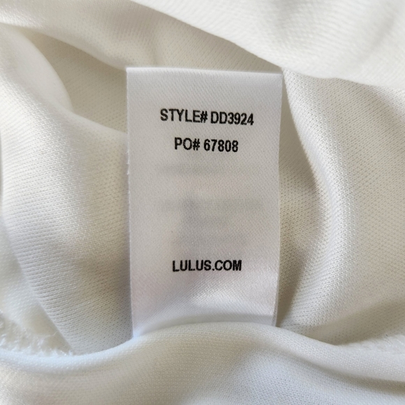 Lulus "Always Admired" White Sleeveless Mini A-line Dress | Size S - Picture 11 of 14